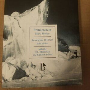 Frankenstien by Mary Shelley(origional 1818 text, third edition) book